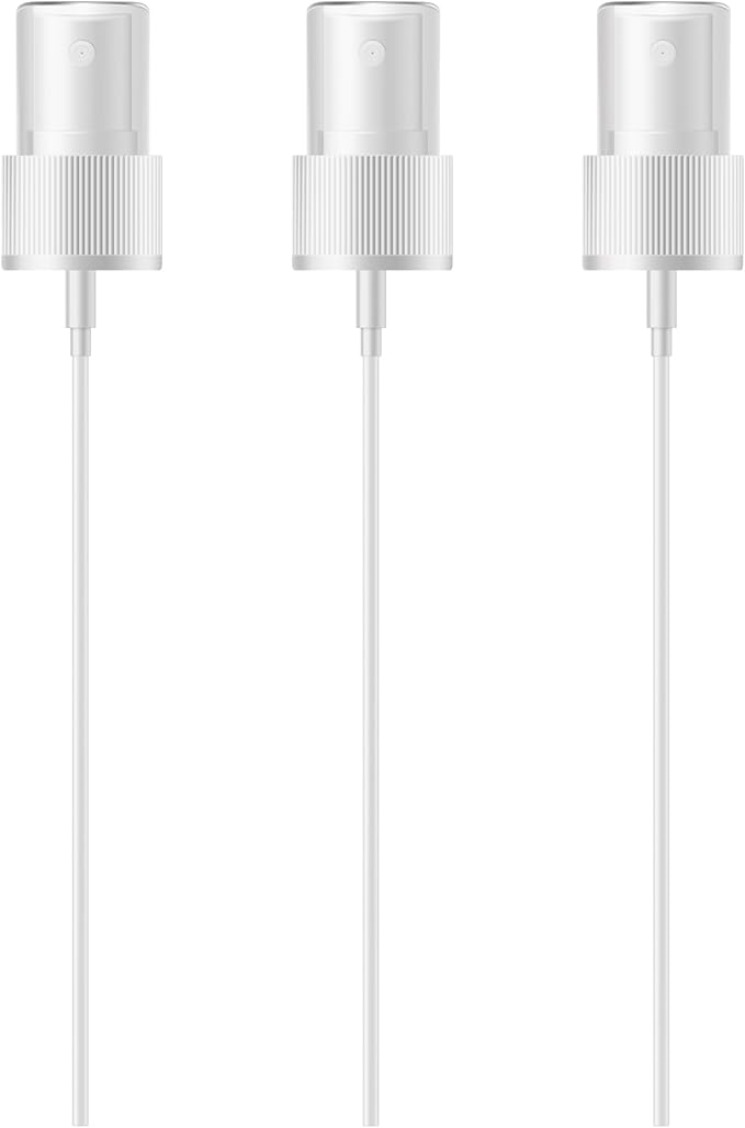 Shoprythm Packaging Pack of 3 White Spray Pump Dispensers – 60ml Shoprythm Packaging Pack of 3 White Spray Pump Dispensers – 60ml